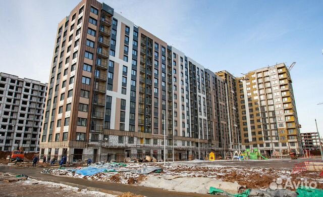 1-к квартира, 36 м², 12/14 эт.