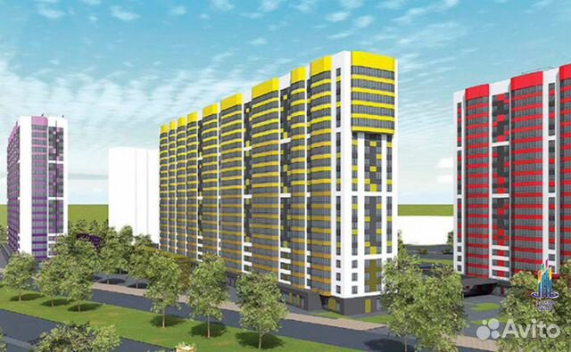 1-к квартира, 49 м², 17/19 эт. 1-к квартира, 49 м², 17/19 эт.