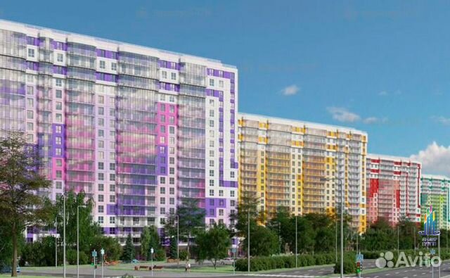 1-к квартира, 49 м², 17/19 эт. 1-к квартира, 49 м², 17/19 эт.