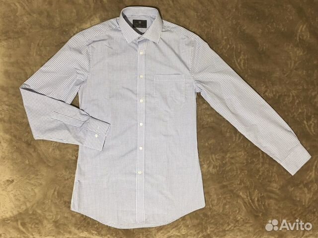 Marks Spenser рубашка slim fit