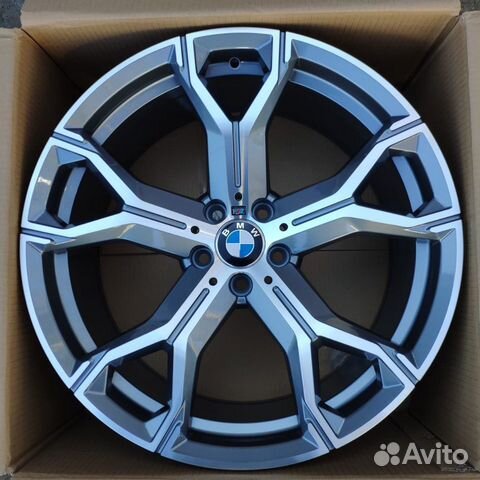 Новые диски R21 BMW 741 M стильX5 X7 G разношир
