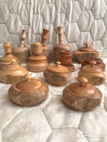 Самшит натураль Ступка,Шкатулка,Подсвечник,Солонка