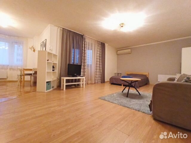 

Квартира-студия, 50 м², 2 кровати