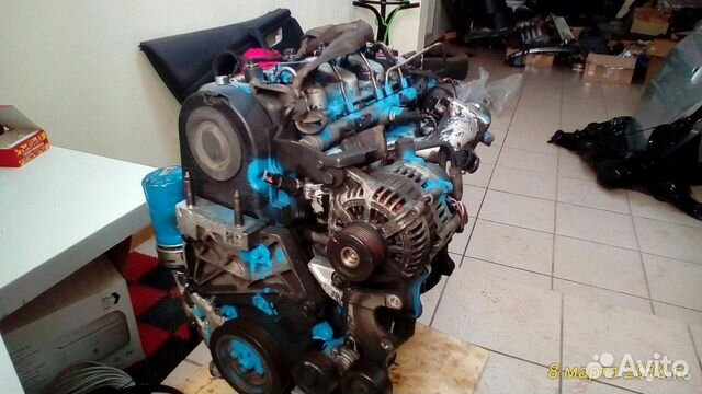 Двигатель hyundai Santa Fe / Elantra D4EA (Б/У)