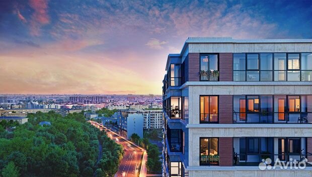 1-к квартира, 44.1 м², 3/12 эт.
