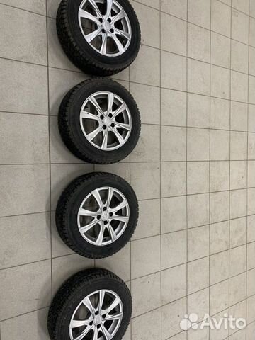 Зимние колеса Kia Rio Hyundai Solaris Зимние колеса Kia Rio Hyundai Solaris