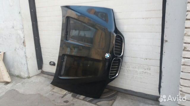 Капот черный рестайлинг оригинал BMW X5 E53 04-07г