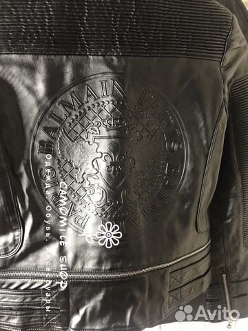 Кожаная куртка Balmain (42/44) Кожаная куртка Balmain (42/44)