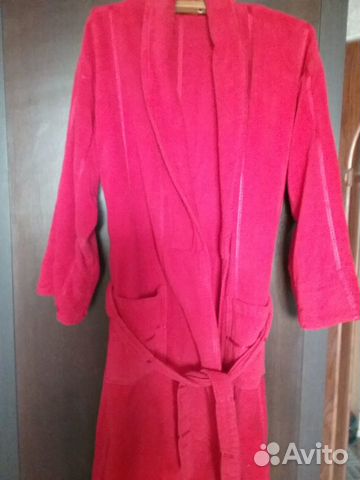 Халат банный мужской женский длинный