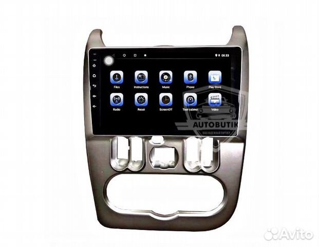Штатная магнитола на Largus Sandero Logan Android Штатная магнитола на Largus Sandero Logan Android