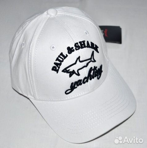 Кепка / бейсболка / Paul Shark / новая (белая)