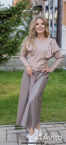 Юбка из экокожи Vitalyandress Юбка из экокожи Vitalyandress