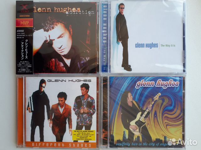 CD диски Glenn Hughes и Joe Lynn Turner