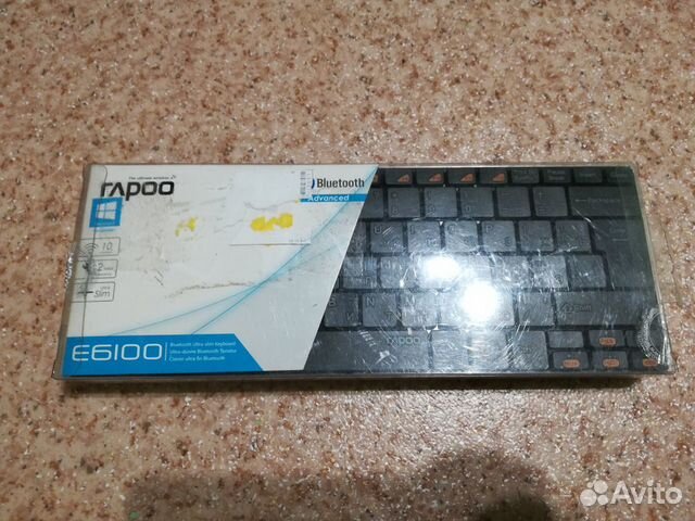 Беспроводная bluetooth клавиатура rapoo E6100 Беспроводная bluetooth клавиатура rapoo E6100