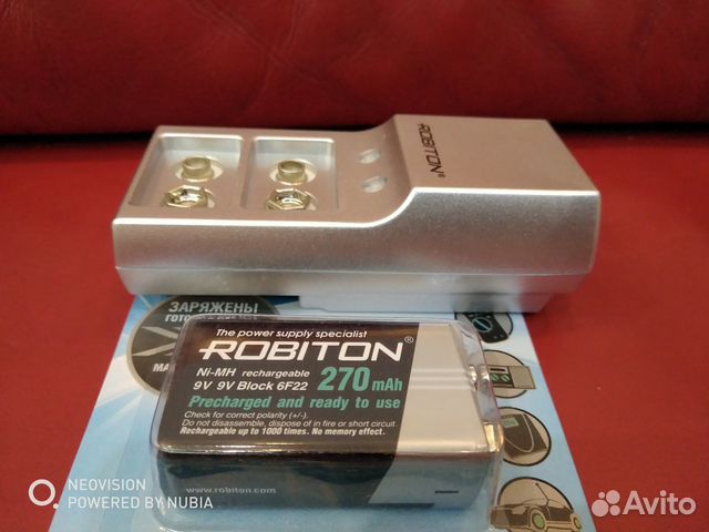 Зарядное устройство 9v80fast для кроны 9в Зарядное устройство 9v80fast для кроны 9в