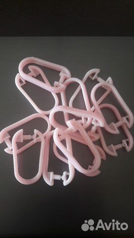 Кольца для шторы в ванной