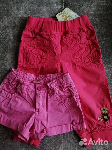 Новые Шорты, джинсы, бриджи, футболки