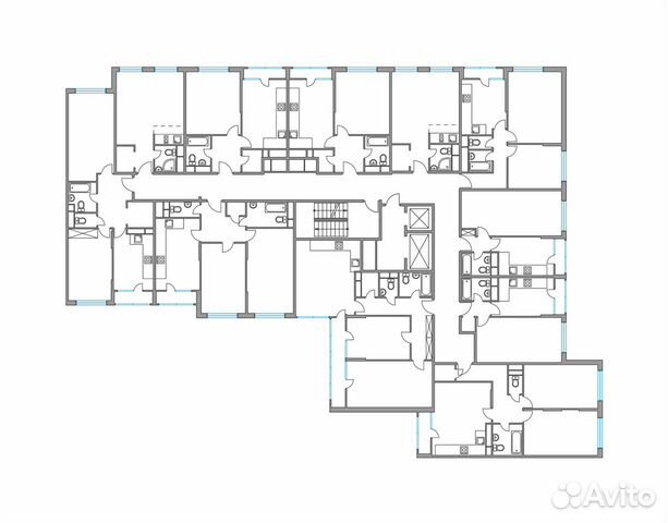 1-к квартира, 41.9 м², 7/10 эт. 1-к квартира, 41.9 м², 7/10 эт.