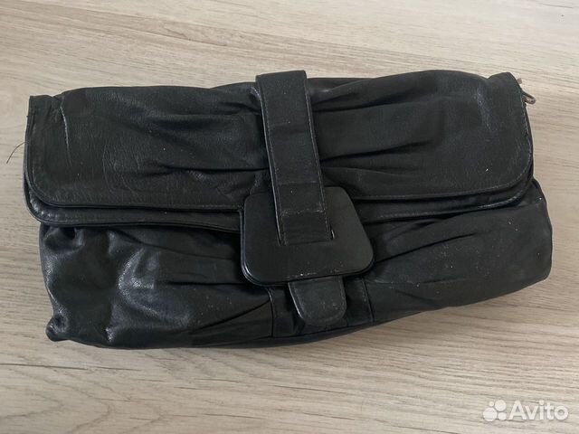 Клатч натуральная кожа