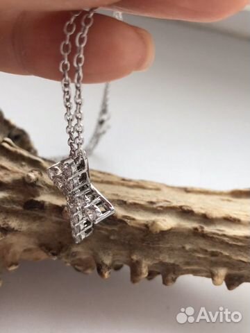 Золотой крест с бриллиантами