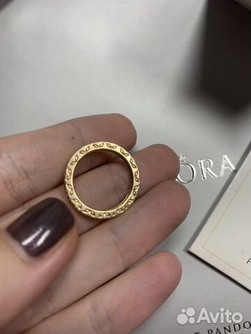Кольцо золото с бриллиантами Pandora