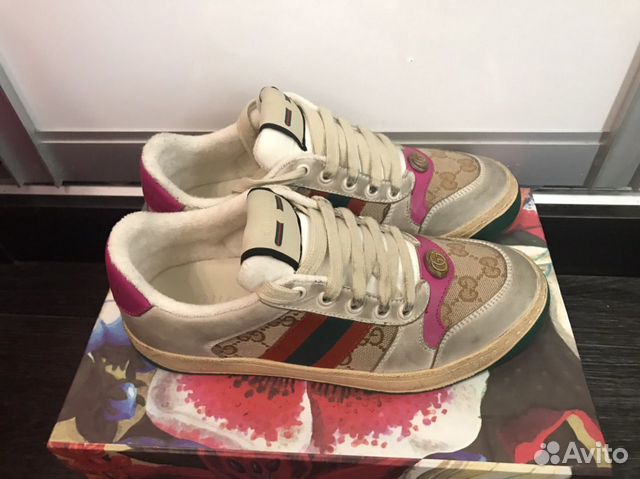 Кроссовки кеды Gucci