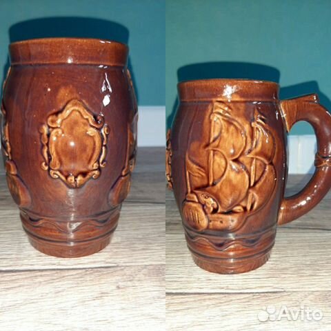 Кружка пивная керамика