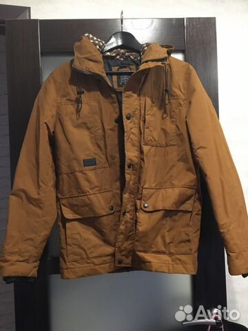Парка мужская,Bershka,размер S,легкая,непромокаема