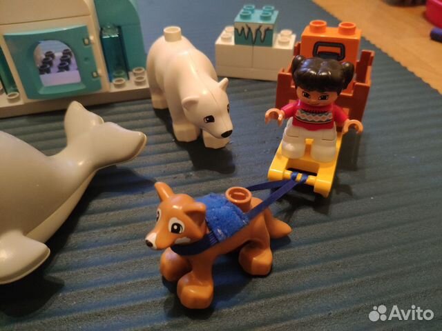 Конструктор lego duplo Town Вокруг света: Арктика