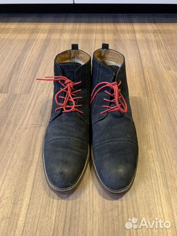 Ботинки демисезонные мужские gant, замша, размер 4