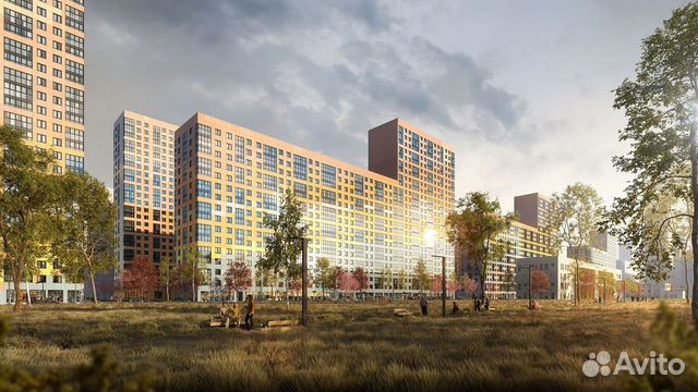 1-к квартира, 34.7 м², 2/25 эт.