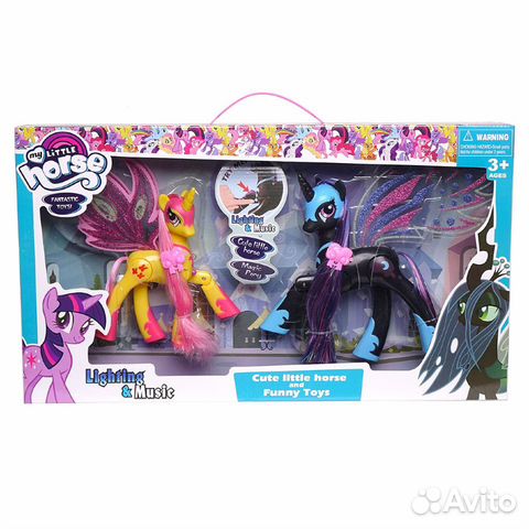 Набор пони SM2015 с крыльями 2 в 1