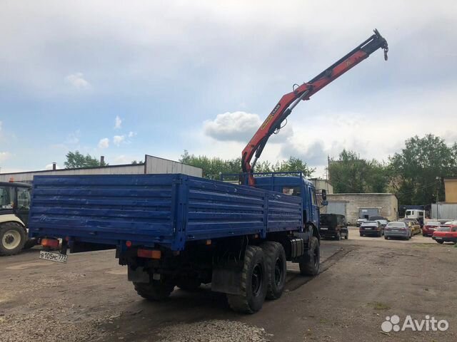 Камаз Манипулятор 43118 с кму Palfinger 2011 г.в