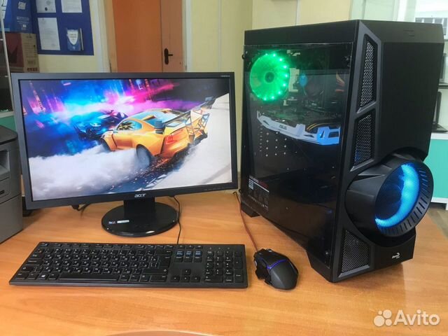 Игровой пк+Гарантия магазина Core i5-9400+GTX1070 Игровой пк+Гарантия магазина Core i5-9400+GTX1070
