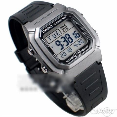 Часы Casio illuminator W-800HM-7avdf Часы Casio illuminator W-800HM-7avdf