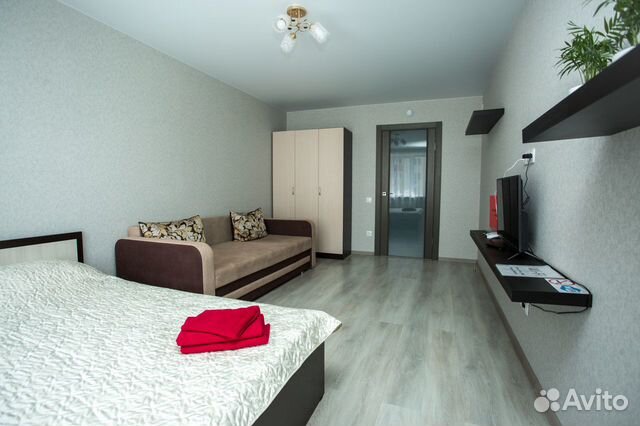 

1-к. квартира, 40 м², 2 кровати