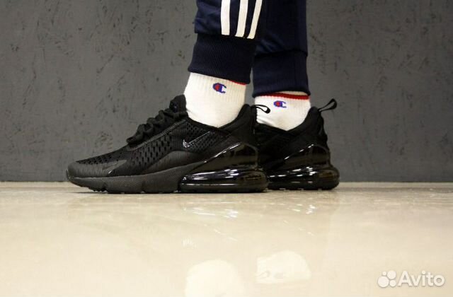 Кроссовки мужские Nike air max 270 черные лето Кроссовки мужские Nike air max 270 черные лето