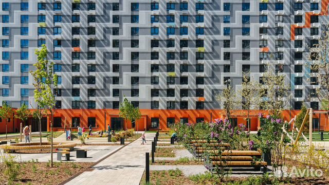 1-к квартира, 44.4 м², 19/23 эт. 1-к квартира, 44.4 м², 19/23 эт.