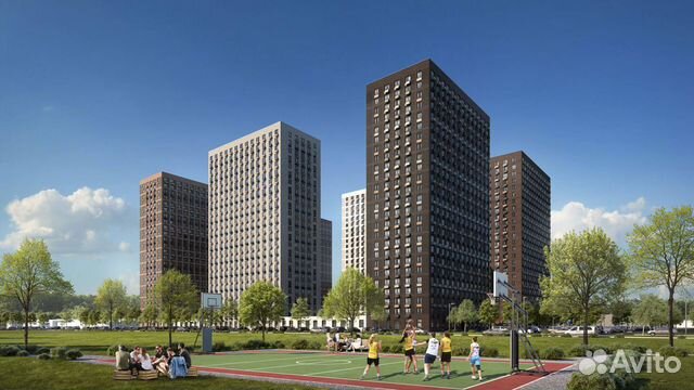 1-к квартира, 42.2 м², 25/25 эт. 1-к квартира, 42.2 м², 25/25 эт.