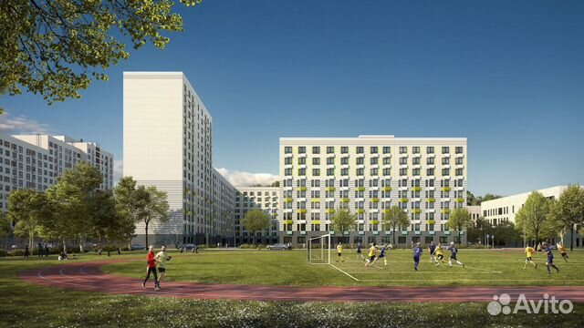 1-к квартира, 35.7 м², 14/22 эт.