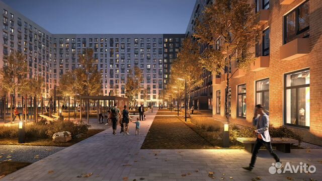 1-к квартира, 36.8 м², 33/33 эт.