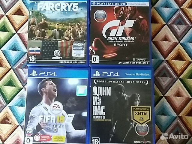 Игры для приставки PS4