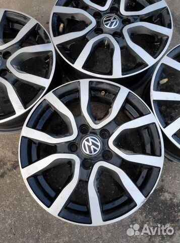 Диски бу литые R14 N на VW Polo