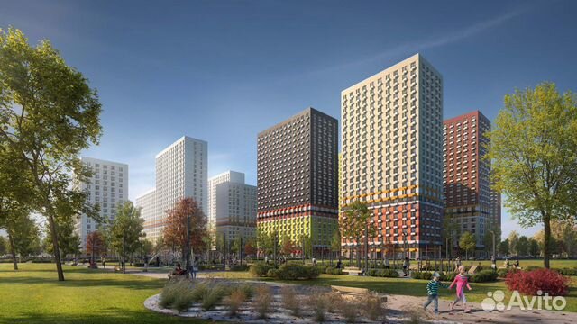 1-к квартира, 35.7 м², 20/25 эт. 1-к квартира, 35.7 м², 20/25 эт.