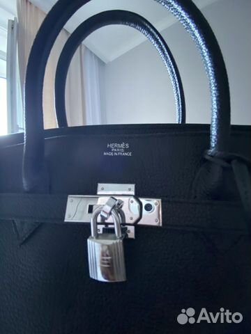 Сумка кожаная в стиле Hermes