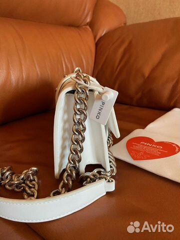 Новая сумка Pinko из натуральной кожи Новая сумка Pinko из натуральной кожи