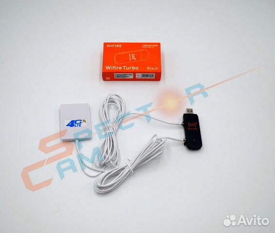 Модем Huawei E3372 3G/4G с Антенной 5 дБ Модем Huawei E3372 3G/4G с Антенной 5 дБ