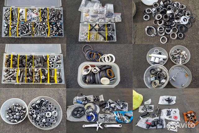 Разбор велозапчастей