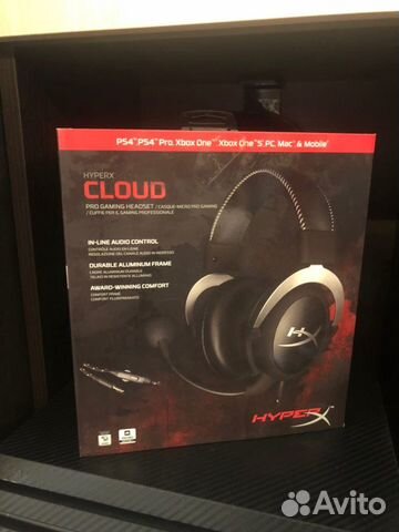 Наушники HyperX Cloud Silver