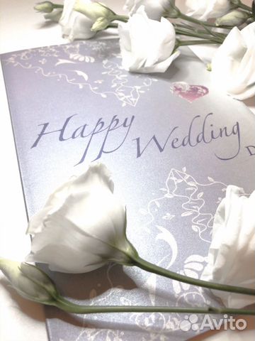 Свадебная открытка Музыкальная Свадебная открытка Музыкальная